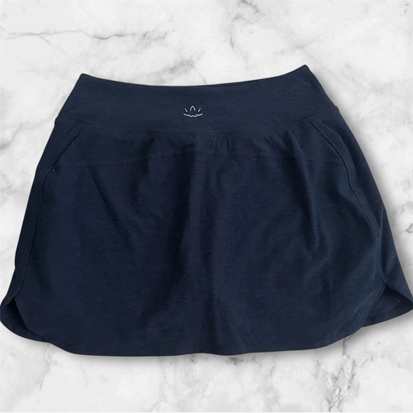 Beyond Yoga Spacedye Movement Skirt - Nocturnal Navy Small